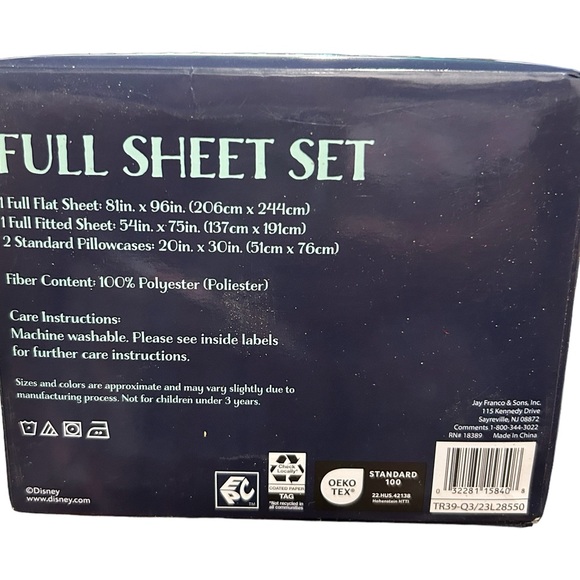 New Disney Microfiber 4 Piece Full Size Sheet Set - Picture 3 of 3
